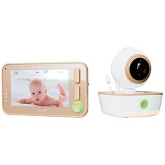 Видеоняня Ramili Baby RV1300 бежевый/белый