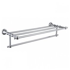 Полка для полотенец с держателем Kaiser KH-2209 хром