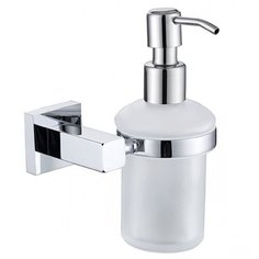 Дозатор жидкого мыла настенный (стекло) Kaiser KH-2310 хром