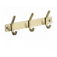 Планка с 3-мя крючками Kaiser H0053 Bronze