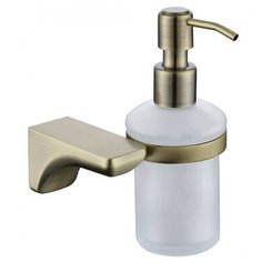 Дозатор для жидкого мыла настенный (стекло) Kaiser KH-4510 Bronze