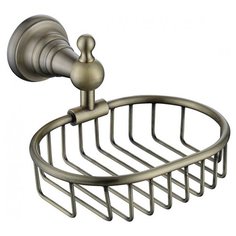 Держатель с мыльницей (металл) Kaiser KH-4204 Bronze