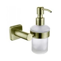 Дозатор для жидкого мыла настенный (стекло) Kaiser KH-4710 бронза