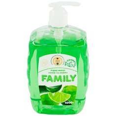 Жидкое мыло Dallas Family Алое и лайм, 1 л