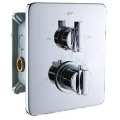 Смеситель для душа встраиваемый с термостатом (2 режима) Kern 4805-2 Хром
