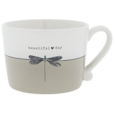 Чашка "White/beautiful day" Bastion Collections