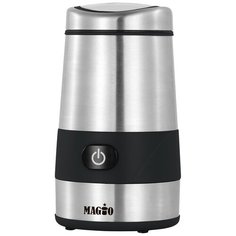 Кофемолка Magio МG-202, серебристый/черный