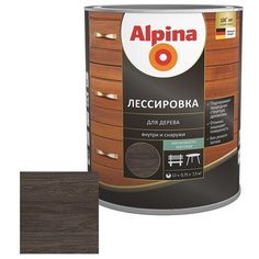 Alpina Лессировка для дерева, черный (2,5л)