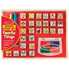 Набор штампов Melissa & Doug Любимые предметы (9362)
