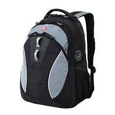 Рюкзак WENGER, универсальный, черный, серые вставки, 22 л, 32х15х46 см, 16062415