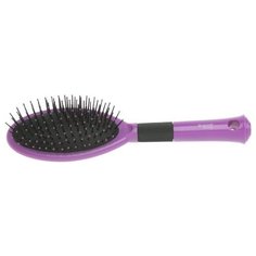 Расческа Dewal Beauty серия "Индиго" массажная с пластиковым штифтом,овальная DEWAL BEAUTY MR-DBIN9586