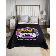 Покрывало стеганое Сирень 1,5-спальное 20506 (145*210 см.)