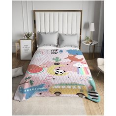 Покрывало стеганое Сирень 1,5-спальное 19022 (145*210 см.)