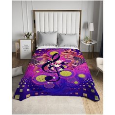 Покрывало стеганое Сирень 1,5-спальное (145*210 см.)