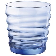 Стакан Олд Фэшн «Рифлесси» 300 мл, синий, Bormioli Rocco 5.8052