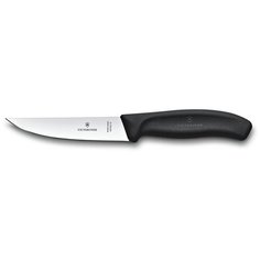 Нож разделочный VICTORINOX SwissClassic с узким прямым лезвием 12 см, чёрный Victorinox MR-6.8103.12B