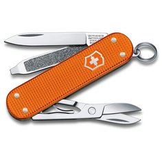 Нож-брелок VICTORINOX Classic Alox LE 2021, 58 мм, 5 функций, алюминиевая рукоять, оранжевый Victorinox MR-0.6221.L21