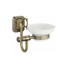 S-006459 Savol Taoli Мыльница керамическая, латунная.Бронза