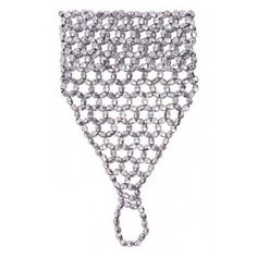 Украшение на кисть руки из бисера (серебро) Widmann