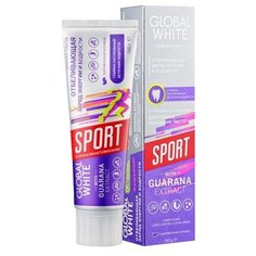 Зубная паста Global White Отбеливающая Sport, 100 г