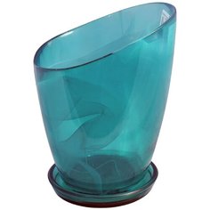 93-036 Горшок с подд. "Шерон" Nina Glass
