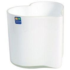 _90-020 Ваза Амур опал.L120/С Nina Glass