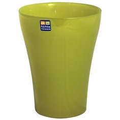 93-065-h150 Ваза "Орхидея" проз. крш. яблочный цвет Nina Glass