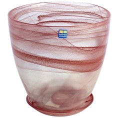 _93-028 "Горшок с подд. №5" алеб.кор./С Nina Glass