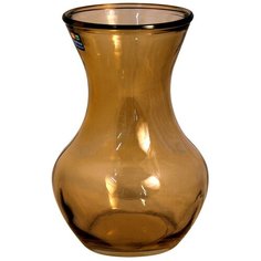 _92-025 Ваза "Ганна" проз. крш. коньяк Nina Glass