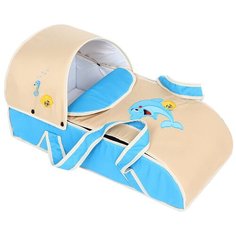 Люлька-переноска Slaro Люлька-переноска с принтом дельфинчик