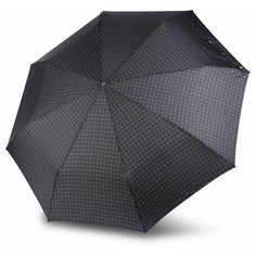 Зонт автомат Bugatti Gran Turismo GENTS PRINT BLACK GREY