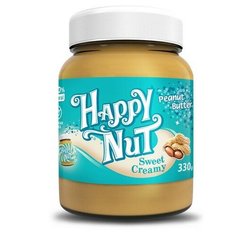 Happy Nut Арахисовая паста сладкая, 330 г