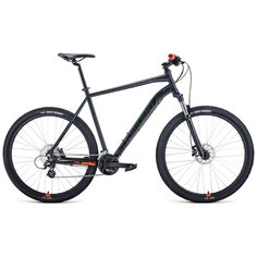 Горный (MTB) велосипед FORWARD Apache 29 X (2021) черный матовый/черный 23" (требует финальной сборки)