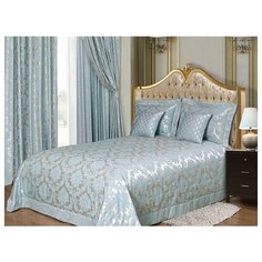 Комплект с покрывалом Asabella 36BX-4H / 38BX-4H / 40BX-4H / 48BX-4H / 49BX-4H / 50BX-4H, 260 х 260 см, мятный