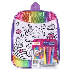 Набор роспись рюкзака "Единорог" Color Puppy 70050