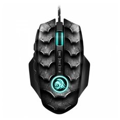 Sharkoon Drakonia II Black Игровая мышь (12 кнопок, 15000 dpi, USB, RGB подсветка)