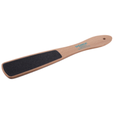 Пилка педикюрная Domix Green Professional Light, черный/бежевый