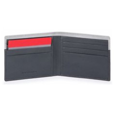 Кошелек мужской Piquadro "Urban", черный, серый, арт. PU3891UB00R/GRN