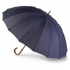 Зонт-трость Bugatti мужской механический DOORMAN UNI NAVY 71763003BU