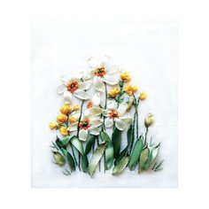 Набор для вышивания Panna "Нарциссы и лютики", арт. Ц-0941, 10,5х12 см