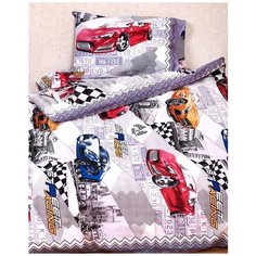 Детское постельное белье Элегия 110x147. Комплект: Скорость