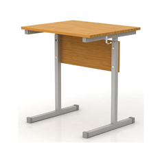 Стол-парта одноместный регулируемый Надежда Ш-301 (2-4) бук бав.