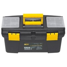 Ящик с органайзером FIT 65573 49x27.5x24 см 19 черный/желтый F.It
