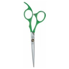 Парикмахерские ножницы DEWAL COLOR STEP прямые 5,5", зелёные