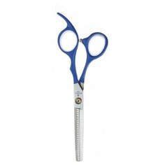 Парикмахерские ножницы DEWAL COLOR STEP филировочные 28 зубцов 5.5", синие