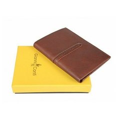 587479 brown-leather Портмоне Gianni Conti