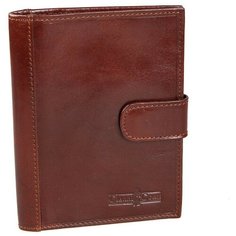 907035 brown Обложка для паспорта Gianni Conti