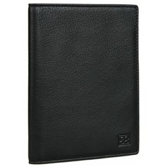 2464-02 denim black Обложка для паспорта Sergio Belotti