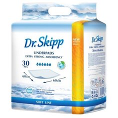 Одноразовые пеленки Dr. Skipp Soft Line 60х60 30 шт.