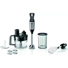 Погружной блендер Bosch ErgoMixx MS 6CM4190, нержавеющая сталь/черный